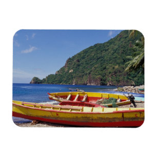 Magnet Flexible Caraïbes, BWI, Sainte-Lucie, Sailboats, Soufrièr