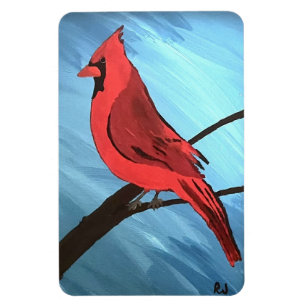 Magnet Flexible Cardinal rouge