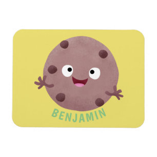 Magnet Flexible Caricature de biscuit à puce en chocolat