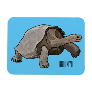 Magnet Flexible Caricature de la tortue des Galapagos