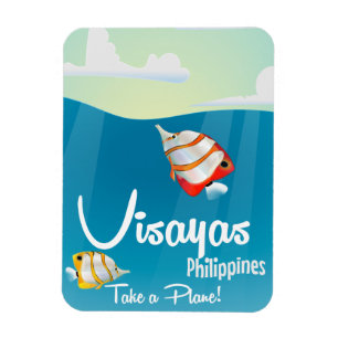 Magnet Flexible Caricature de Visayas, philippines
