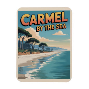 Magnet Flexible Carmel par la mer plage de la côte pacifique calif