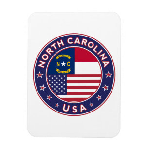 Magnet Flexible Carolina du Nord, phone case
