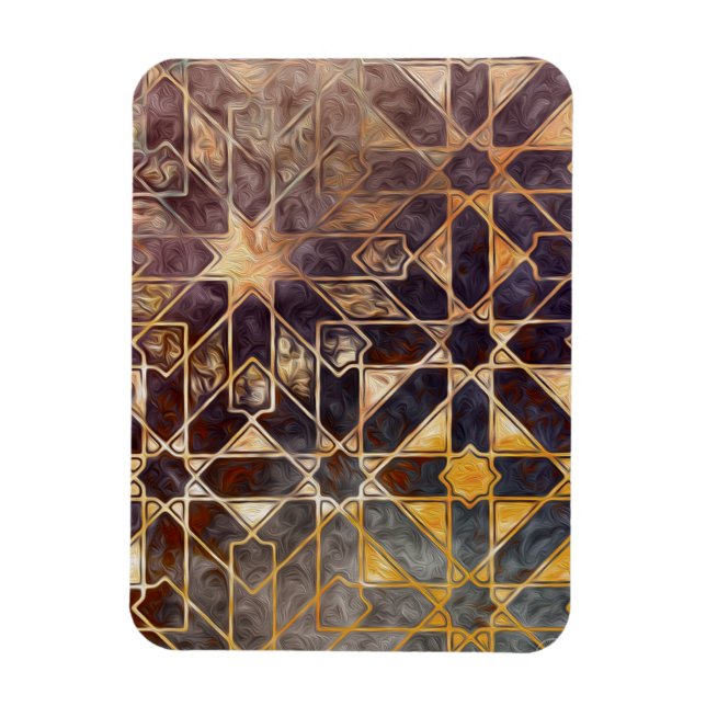 Magnet Flexible Carreaux mystiques I (Vertical)