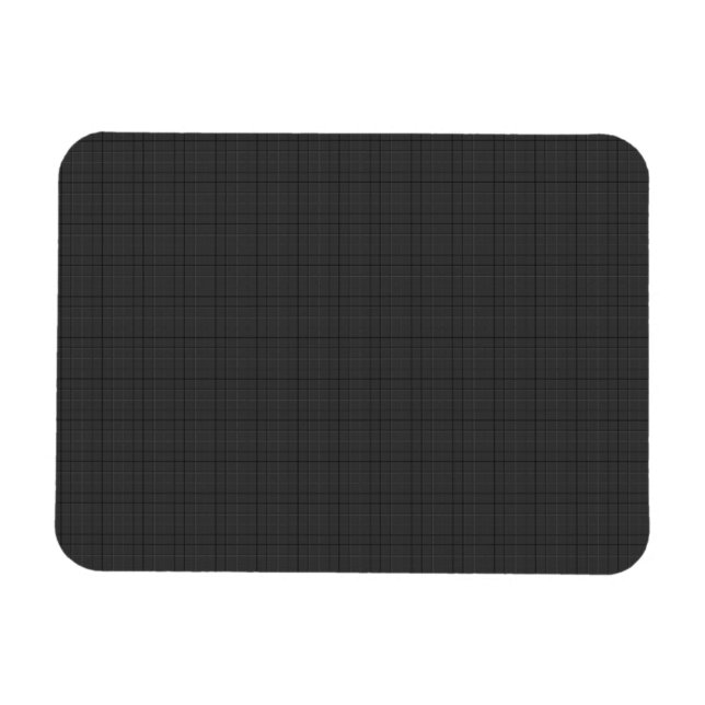 Magnet Flexible Carrés texturés noirs (Horizontal)