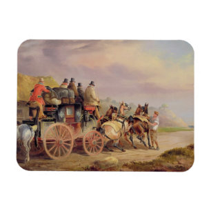 Magnet Flexible Cars de courrier sur la route : Le "mercure"