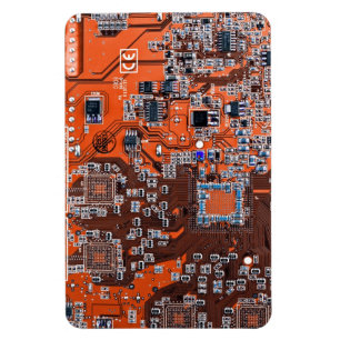 Magnet Flexible Carte circuit imprimé circuit orange PCB