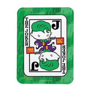 Magnet Flexible Carte de jeu Chibi Joker