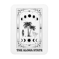 Carte de tarot Hawaii État Aloha Souvenir céleste
