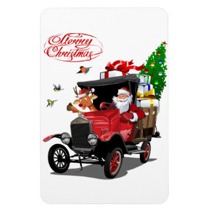 Magnet Flexible Carte de voeux de Noël