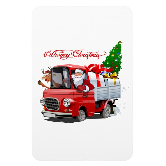 Magnet Flexible Carte de voeux de Noël (Vertical)