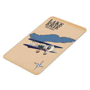 Magnet Flexible Carte du lac Érié en Amérique du Nord