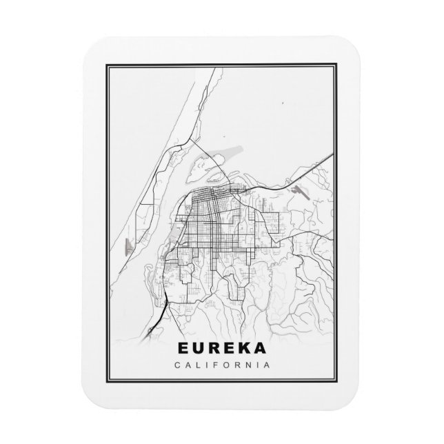 Magnet Flexible Carte Eureka (Vertical)
