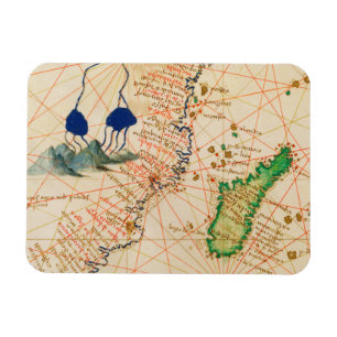Magnet Flexible Carte Madagascar