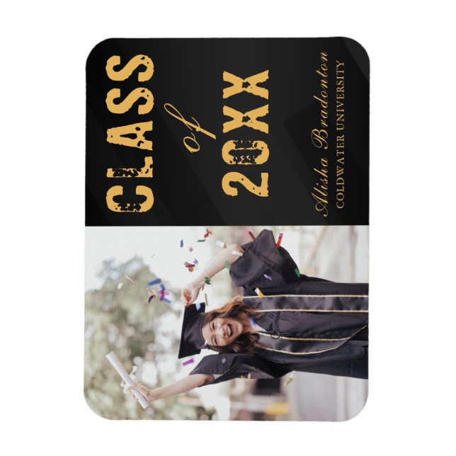 Magnet Flexible Carte minimaliste moderne (Vertical)