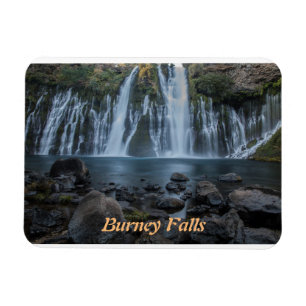 Magnet Flexible Carte postale Burney Falls