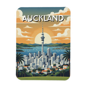 Magnet Flexible Carte postale d'Auckland Nouvelle-Zélande