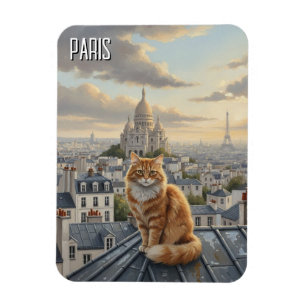 Magnet Flexible Carte postale de Paris Montmartre