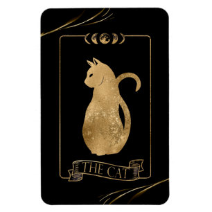 Magnet Flexible Carte Tarot Cat