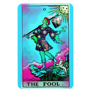 Magnet Flexible Carte Tarot Coronavirus L'idiot