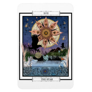 Magnet Flexible Carte Tarot "L'Étoile"
