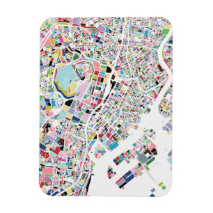Magnet Flexible Carte Tokyo Japon