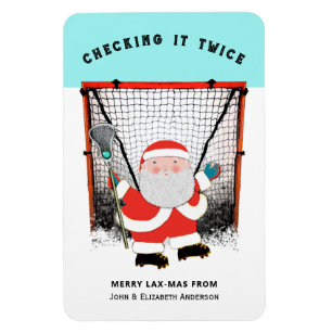 Magnet Flexible Cartes cadeaux de Noël de crosse aimant