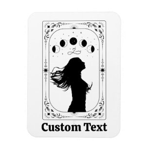 Magnet Flexible Cartes de Tarot Personnalisées Ajouter un Nom Amie