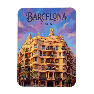 Magnet Flexible Casa Milà (La Pedrera) Espagne