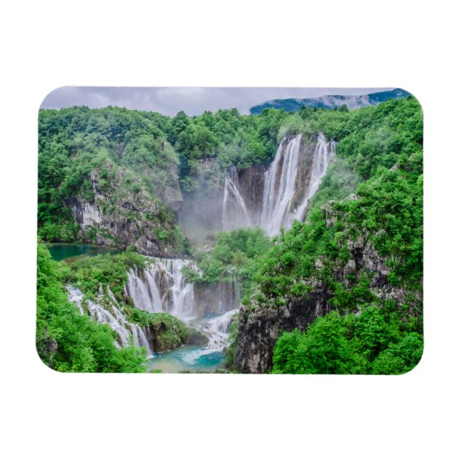 Magnet Flexible Cascade des lacs Plitvice (Horizontal)