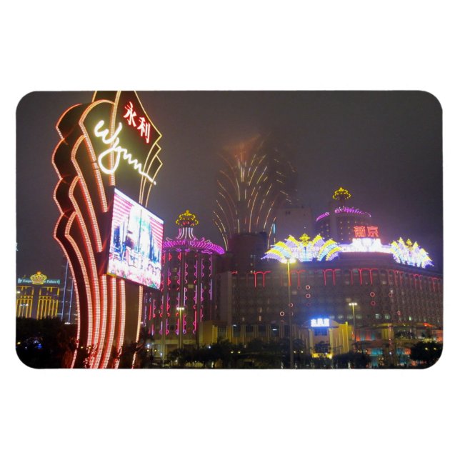 Magnet Flexible casino de macau (Horizontal)