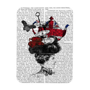 Magnet Flexible Casquette britannique de thé d'après-midi