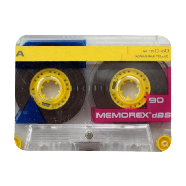 Magnet Flexible Cassette du Memorex 80's (Horizontal)
