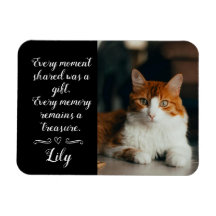 Cat Loss Memorial Personalized Photo Pet Name