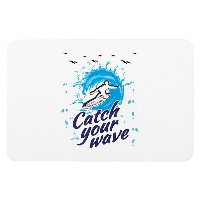 Magnet Flexible Catch Your Wave (Horizontal)