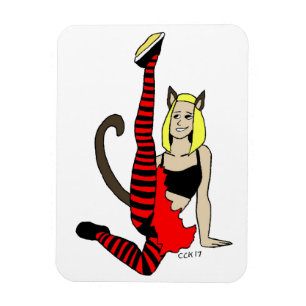 Magnet Flexible catgirl