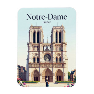 Magnet Flexible Cathédrale Notre-Dame de France