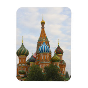 Magnet Flexible Cathédrale Saint-Basile de la place Rouge, Moscou