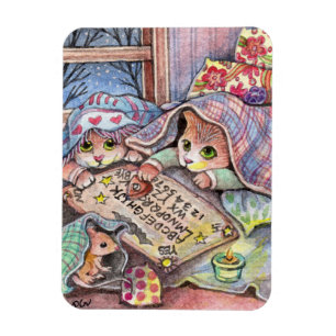 Magnet Flexible Cats effrayants