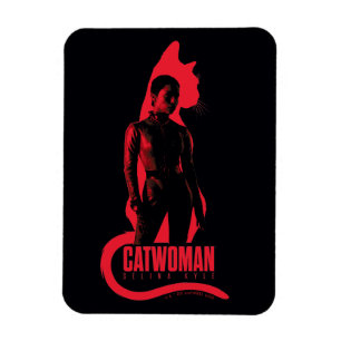 Magnet Flexible Catwoman Selina Kyle Chat Silhouette