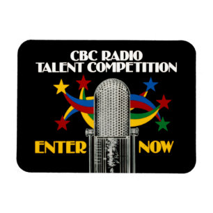 Magnet Flexible CBC Radio Talent Competition (années 1981)