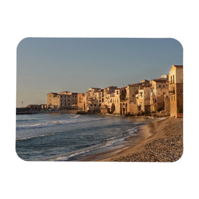 Magnet Flexible Cefalu, ville balnéaire en Sicile (Horizontal)