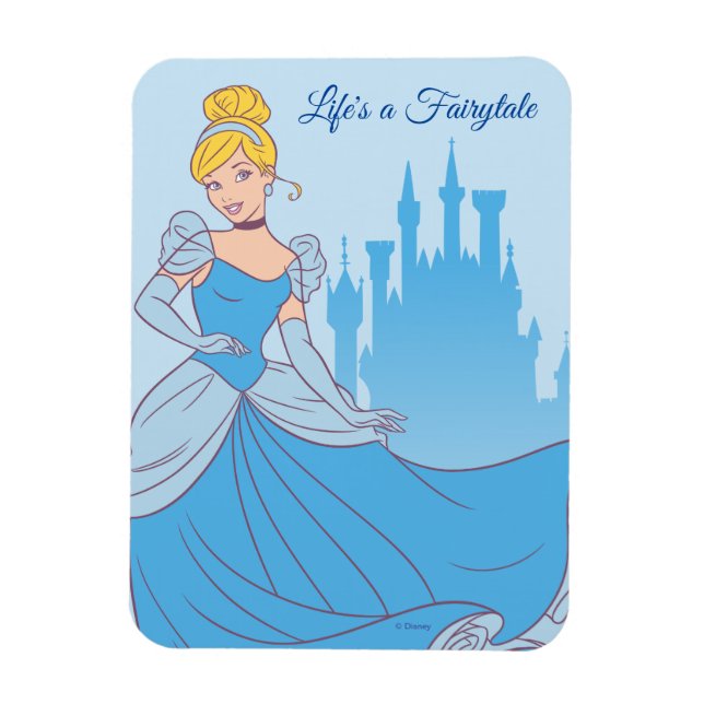 Magnet Flexible Cendrillon & Château Graphisme (Vertical)