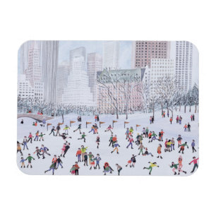 Magnet Flexible Central Park New York 1994 de piste de patinage