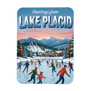 Magnet Flexible Centre olympique de patinage sur glace de Lake Pla