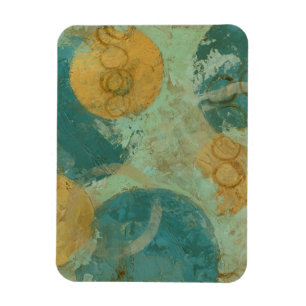 Magnet Flexible Cercles bleus et jaunes