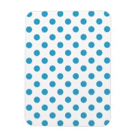 Cercles Pois bleu paon