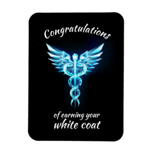 Magnet Flexible Cérémonie de la robe blanche Crystal Médicale