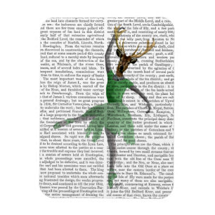 Magnet Flexible Cerf de ballet en vert
