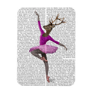 Magnet Flexible Cerfs communs de ballet dans le rose